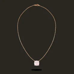 ketting Poppy Blue Mini Quartz Rose